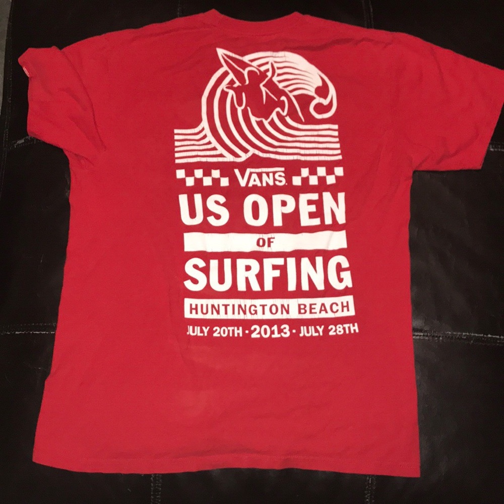Vintage Us open of surfing Vans shirt